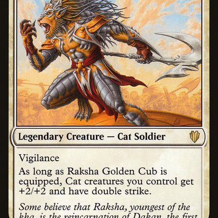 Raksha Golden Cub [Commander 2017]