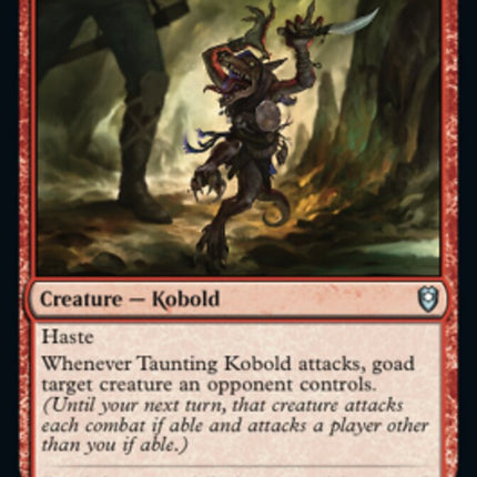 Taunting Kobold [Commander Legends: Battle for Baldur's Gate]