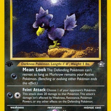 Murkrow (24/111) [Neo Genesis 1st Edition]