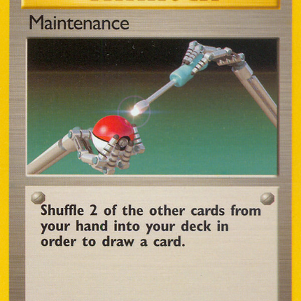 Maintenance (112/130) [Base Set 2]
