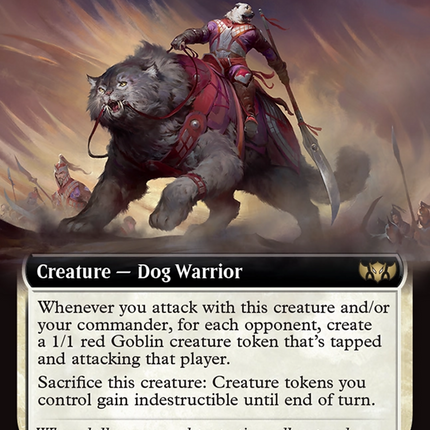 Ainok Strike Leader (Extended Art) [Tarkir: Dragonstorm Commander]