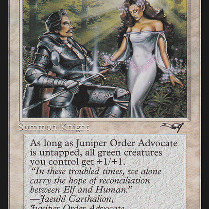 Juniper Order Advocate [Alliances]