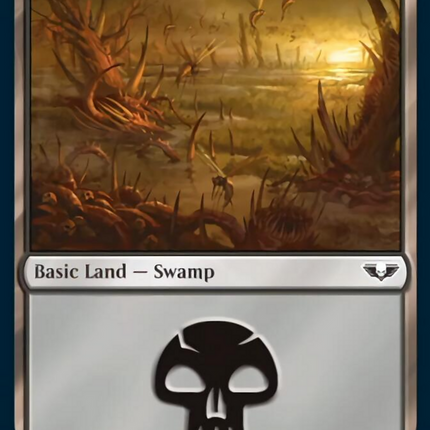 Swamp (311) (Surge Foil) [Warhammer 40,000]
