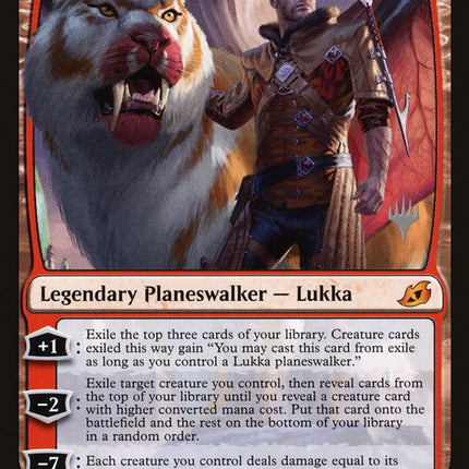 Lukka, Coppercoat Outcast (Promo Pack) [Ikoria: Lair of Behemoths Promos]
