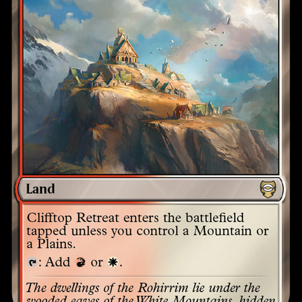 Clifftop Retreat [The Lord of the Rings: Tales of Middle-Earth Commander]