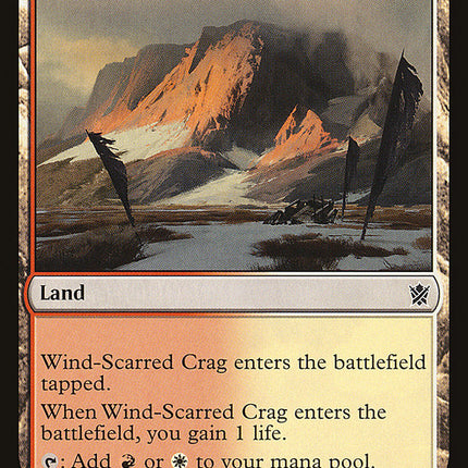 Wind-Scarred Crag [Khans of Tarkir]