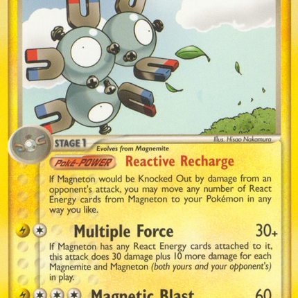 Magneton (22/92) [EX: Legend Maker]