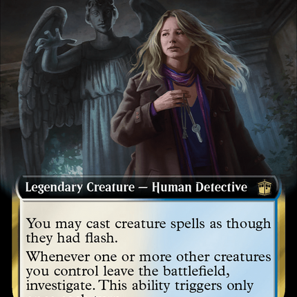 Sally Sparrow (Extended Art) (Surge Foil) [Doctor Who]