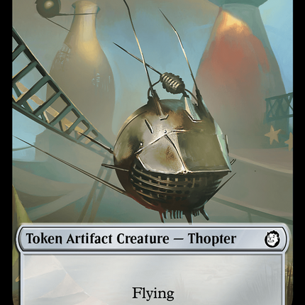 Thopter // Treasure (0018) Double-Sided Token [Fallout Tokens]