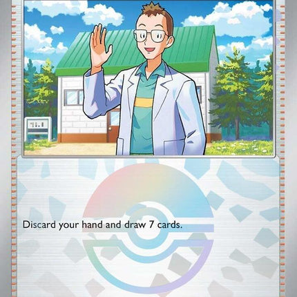 Professor's Research (123/131) [Professor Elm] (Poke Ball Pattern) [Scarlet & Violet: Prismatic Evolutions]