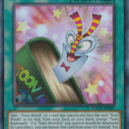 Toon Bookmark [TOCH-EN003] Ultra Rare