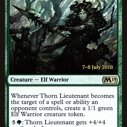 Thorn Lieutenant [Core Set 2019 Prerelease Promos]