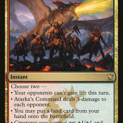 Atarka's Command [Dragons of Tarkir]