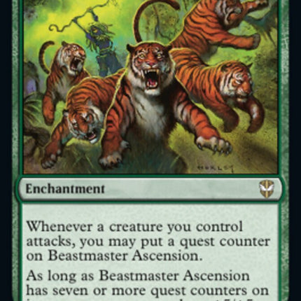 Beastmaster Ascension [Streets of New Capenna Commander]