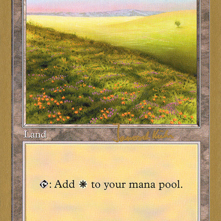 Plains (jk431) (Janosch Kuhn) [World Championship Decks 1997]