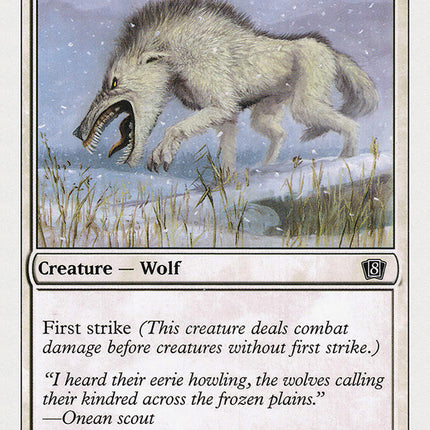 Tundra Wolves [Eighth Edition]
