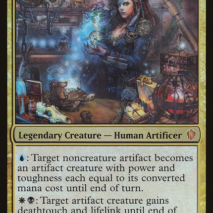 Sydri, Galvanic Genius (Oversized) [Commander 2013 Oversized]