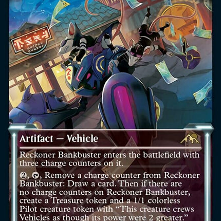 Reckoner Bankbuster (Showcase Soft Glow) [Kamigawa: Neon Dynasty]