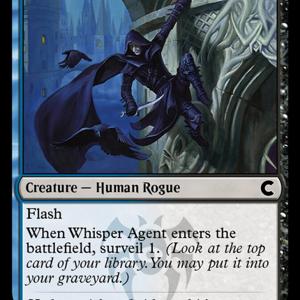 Whisper Agent [Ravnica: Clue Edition]