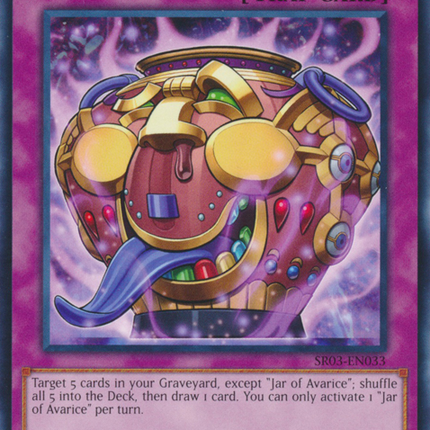 Jar of Avarice [SR03-EN033] Common