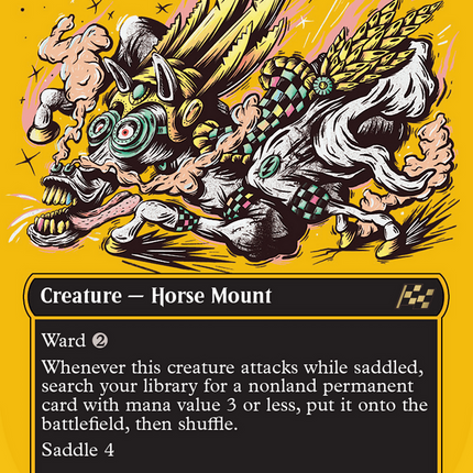 Guardian Sunmare (Borderless) (First-Place Foil) [Aetherdrift]
