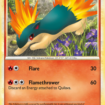 Quilava (49/95) [HeartGold & SoulSilver: Call of Legends]