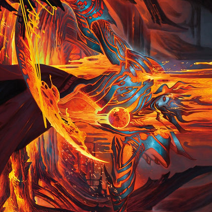 Free From Flesh Art Card (Gold-Stamped Signature) [Phyrexia: All Will Be One Art Series]