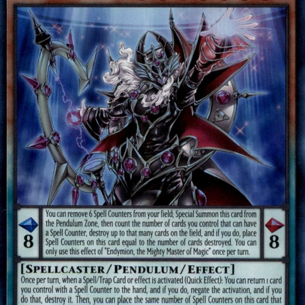 Endymion, the Mighty Master of Magic [SR08-EN001] Ultra Rare