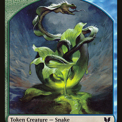 Snake (021) // Saproling Double-Sided Token [Commander 2015 Tokens]