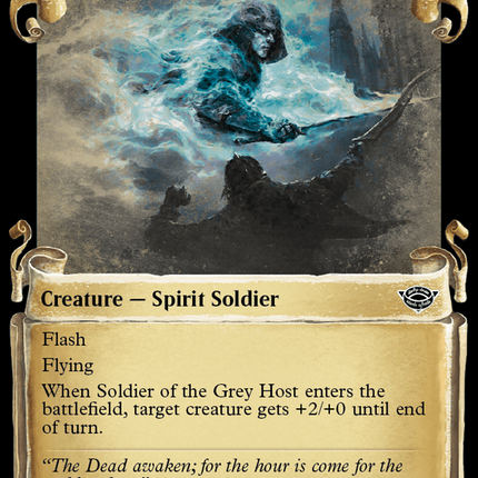 Soldier of the Grey Host [The Lord of the Rings: Tales of Middle-Earth Showcase Scrolls]