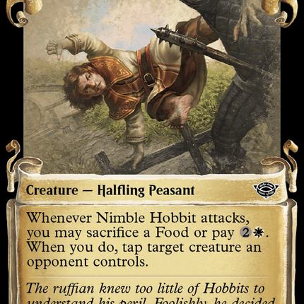 Nimble Hobbit [The Lord of the Rings: Tales of Middle-Earth Showcase Scrolls]