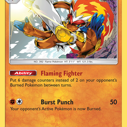 Infernape (59/131) [Sun & Moon: Forbidden Light]