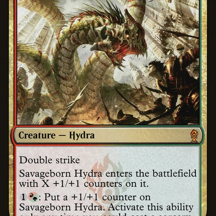 Savageborn Hydra [Ravnica Allegiance Guild Kit]