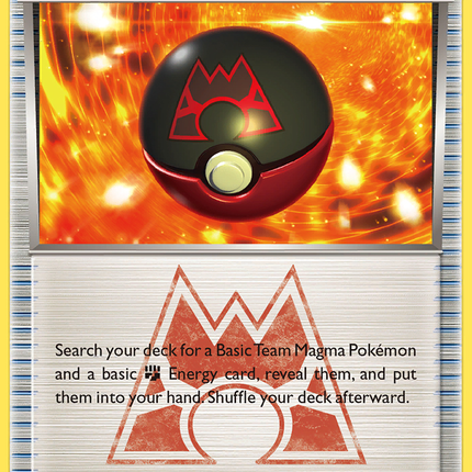 Team Magma's Great Ball (31/34) [XY: Double Crisis]