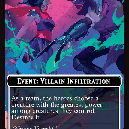 Event: Villain Infiltration [Teenage Mutant Ninja Turtles Commander Tokens]