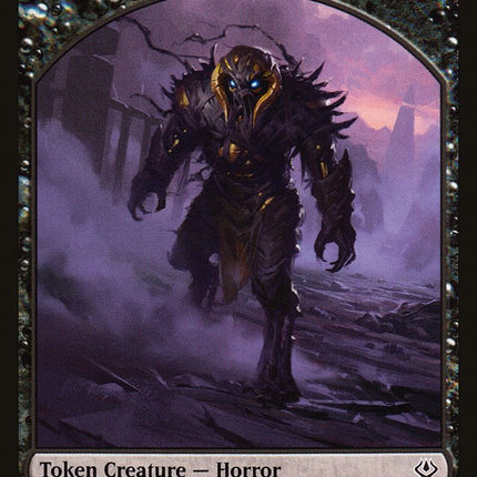 Horror // Zombie Double-Sided Token [Archenemy: Nicol Bolas Tokens]