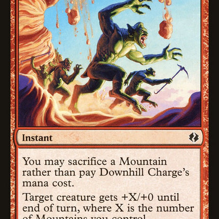 Downhill Charge [Duel Decks: Venser vs. Koth]