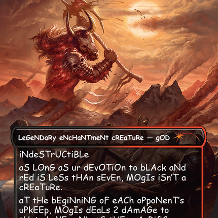 MOgIs, gOD of sLaUGHter (9994) [Secret Lair Drop Series]