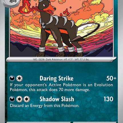 Houndoom (133/197) [Scarlet & Violet: Obsidian Flames]