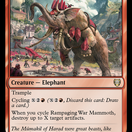 Rampaging War Mammoth [The Lord of the Rings: Tales of Middle-Earth Commander]