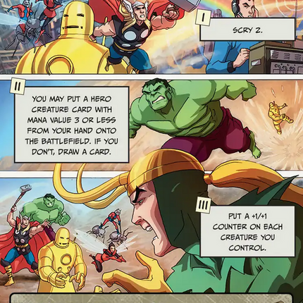 Origin of the Avengers (Borderless) [Marvel Super Heroes]
