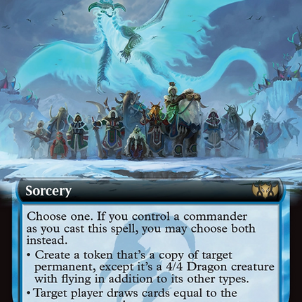 Will of the Temur (Extended Art) [Tarkir: Dragonstorm Commander]
