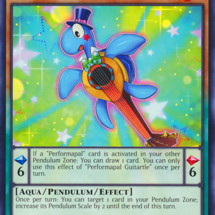 Performapal Guitartle [MP16-EN175] Rare