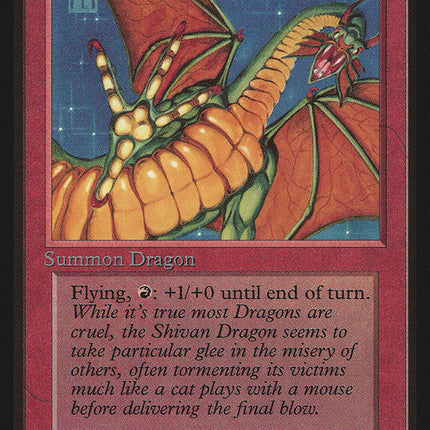Shivan Dragon [Beta Edition]