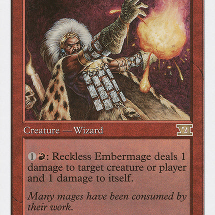 Reckless Embermage [Classic Sixth Edition]