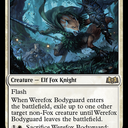 Werefox Bodyguard [Wilds of Eldraine]