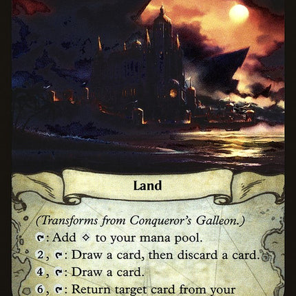 Conqueror's Galleon // Conqueror's Foothold [Ixalan Prerelease Promos]