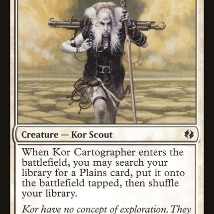 Kor Cartographer [Duel Decks: Venser vs. Koth]