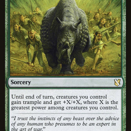 Overwhelming Stampede [Commander 2019]