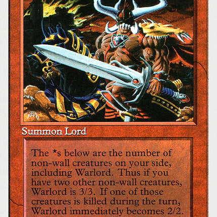 Keldon Warlord [Summer Magic / Edgar]